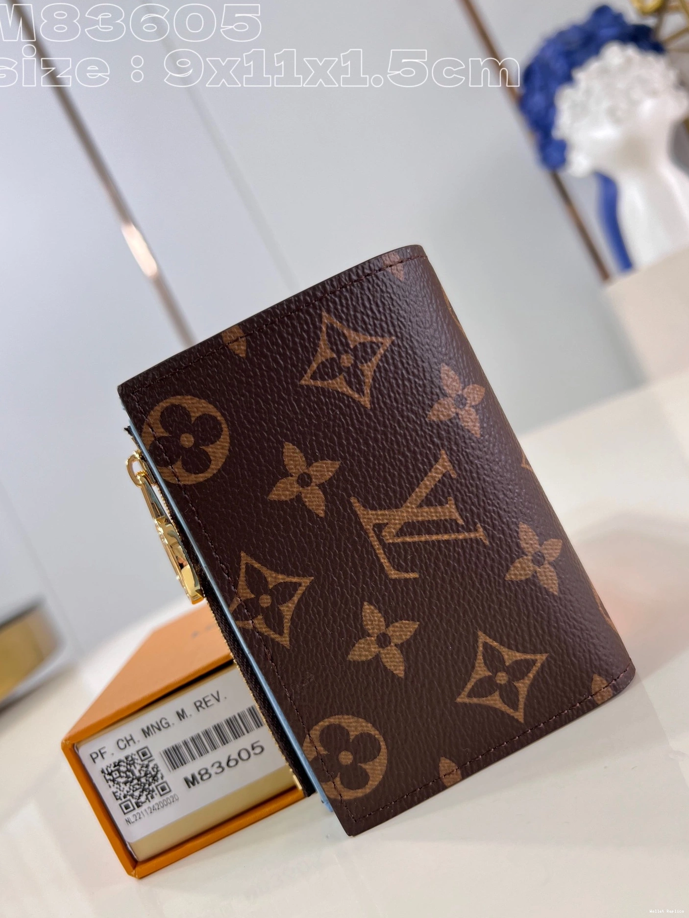 Cheap 9*11.5*1.5CM Wallet VUITTON LOUIS Lisa - 0731